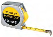 FLEXOMETRO CARCASA METALICA 10M 33463 STANLEY