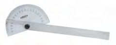 GONIOMETRO TRANSPORTADOR 4780-85A MED. 85 X 150MM. RANGO 0 A 180 GRADOS CON TORNILLO DE FIJACION INSIZE