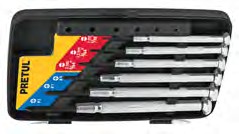 JGO. DESTORNILLADORES 6PCS P/JOYERO PRETUL J-DEJ-6P