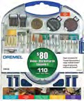 KIT DE ACCESORIOS PARA PULIR DE 110 PIEZAS DREMEL