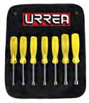 JGO. DE DESTORNILLADORES DE COPA 5- 11MM. 7PCS URREA 9230M