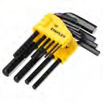 JGO DE 10 LLAVES ALLEN EN CLIP 1.5 A 10MM