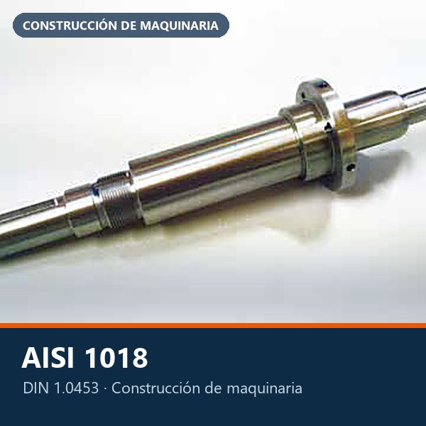 ACERO DE TRANSMISIÓN AISI 1018 (DIN 1.0453) - LAMINADO EN FRÍO