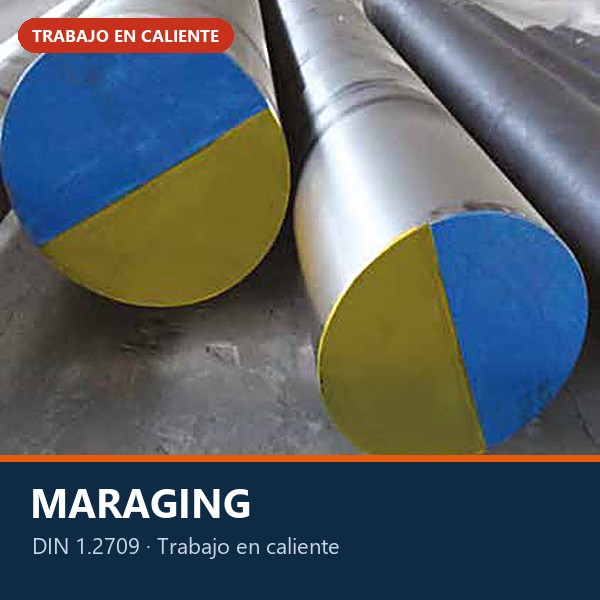 ACERO MARAGING DIN 1.2709 (X3NiCoMoTi18-9-5)
