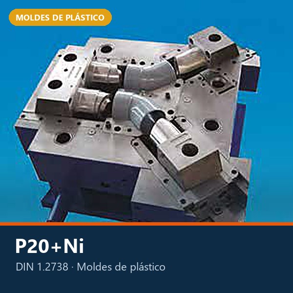 ACERO PARA MOLDES DIN 1.2738 (40CrMnNiMo8-6-4 / P20+Ni) BONIFICADO