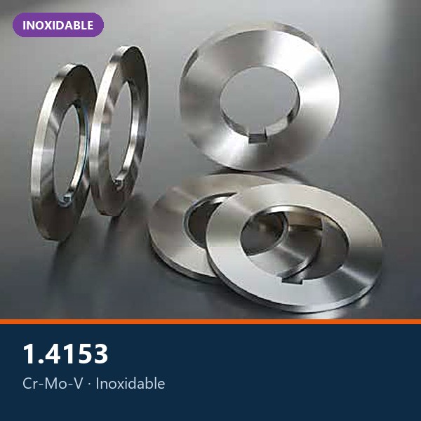 ACERO INOXIDABLE PARA CUCHILLAS DIN 1.4153 (CR-MO-V)