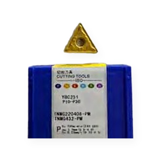 INSERTO TNMG220408-PM YBC251 ZCC-CT PARA ACEROS AL CARBONO