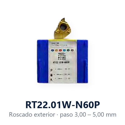 INSERTO ROSC. EXT. RT22.01W-N60P YBG201 (3.00-5.00) ZCC-CT