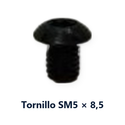 TORNILLO SM5X8.5 ZCC-CT (CABEZA DE BOTON)