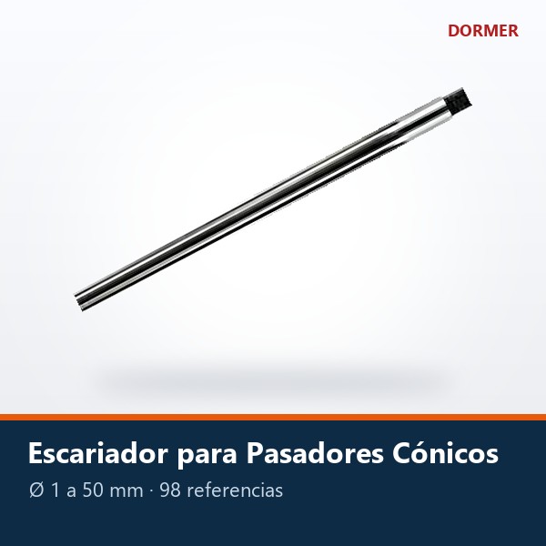 ESCARIADOR PARA PASADORES CÓNICOS (1:50)