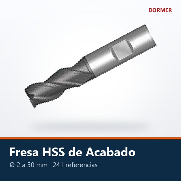 FRESA HSS DE ACABADO (4 Y MÁS FILOS)