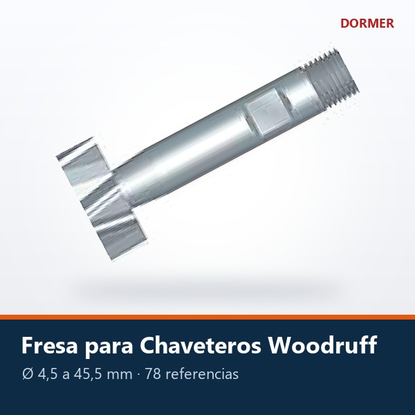FRESA PARA CHAVETEROS WOODRUFF