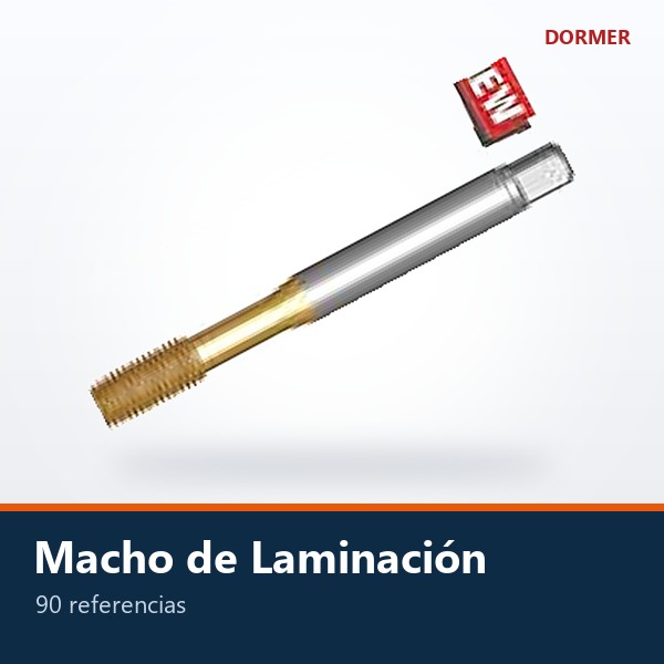 MACHO DE LAMINACIÓN (SIN VIRUTA)