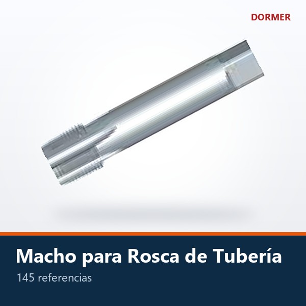 MACHO PARA ROSCA DE TUBERÍA (NPT, BSP, Rc, PG)