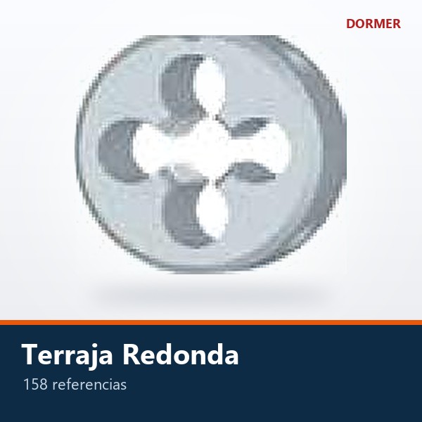 TERRAJA REDONDA (M, MF, UNC, UNF, BSW, G, NPT, PG)