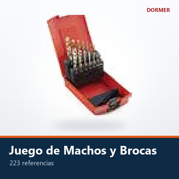 JUEGO DE MACHOS Y BROCAS