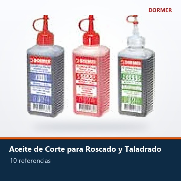 ACEITE DE CORTE PARA ROSCADO Y TALADRADO