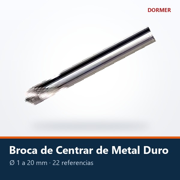 BROCA DE CENTRAR DE METAL DURO