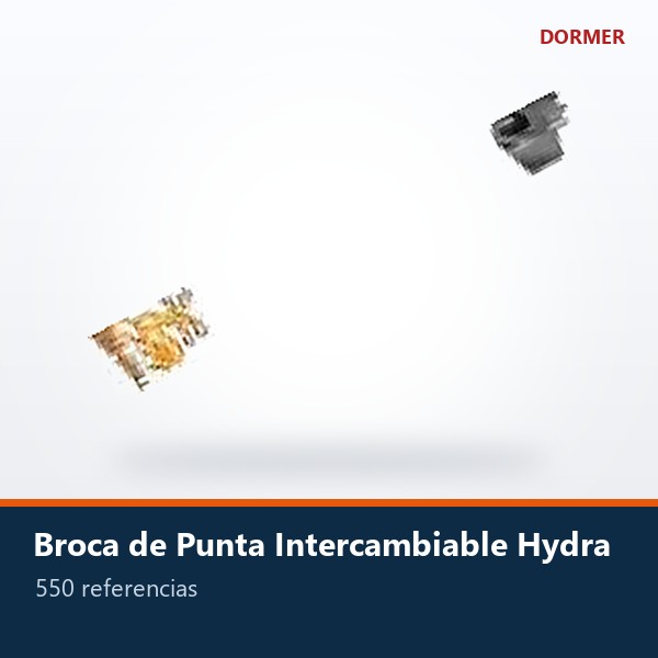 BROCA DE PUNTA INTERCAMBIABLE HYDRA