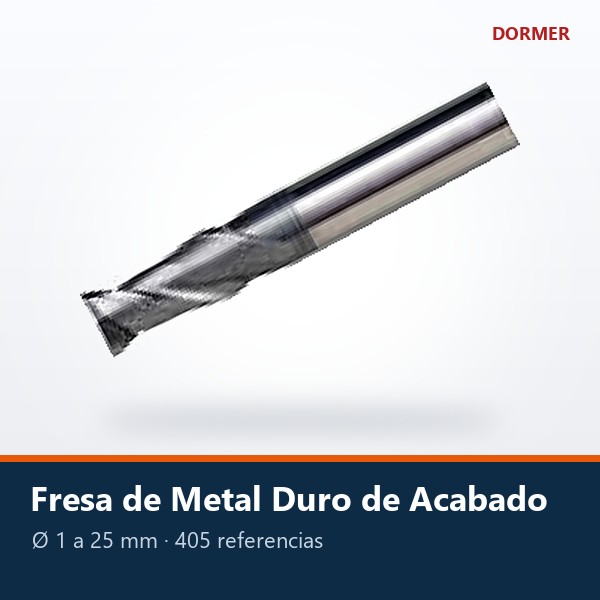 FRESA DE METAL DURO DE ACABADO (4 Y MÁS FILOS)