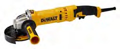 DW AMOLADORA 4.1/2" 1500 W 11000 RPM Peso: 2.6 Kg DW4315-B3 DEWALT