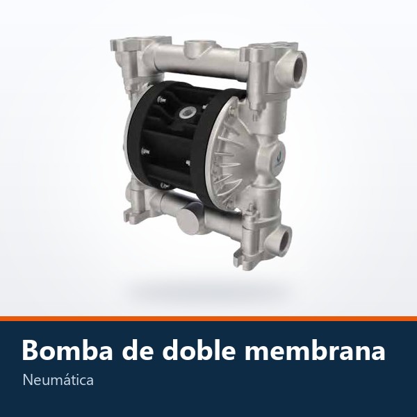 BOMBA NEUMÁTICA DE DOBLE MEMBRANA