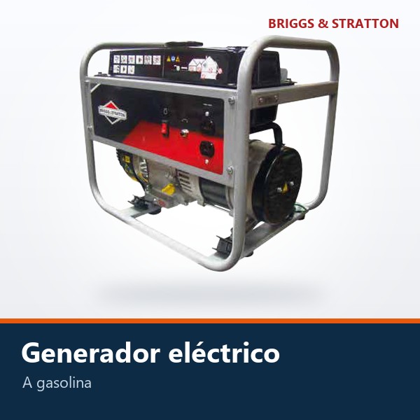 GENERADOR ELÉCTRICO A GASOLINA