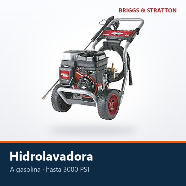 HIDROLAVADORA A GASOLINA