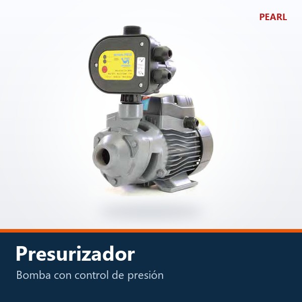 BOMBA CON CONTROL DE PRESIÓN (PRESURIZADOR)