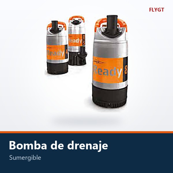 BOMBA SUMERGIBLE DE DRENAJE