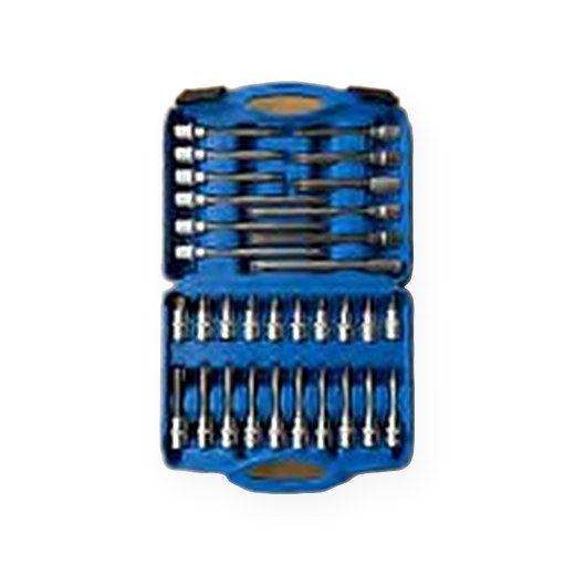 JGO. DADO TORX 32PCS CORTOS Y LARGOS DE T20 A T70 G2025-121
