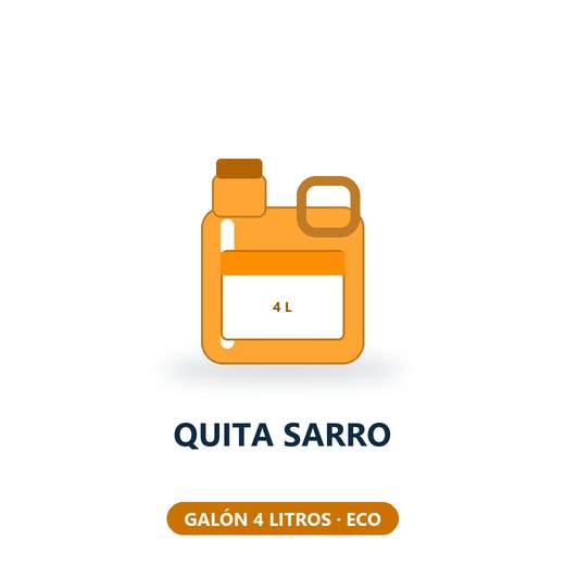 QUITA SARRO ECO - GALÓN 4 LITROS