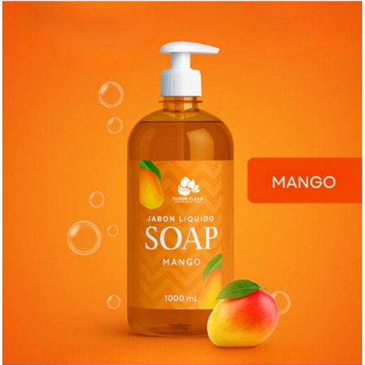 SOAP JABÓN LÍQUIDO MANGO - 1 LITRO