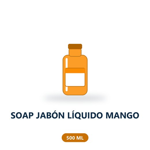 SOAP JABÓN LÍQUIDO MANGO - 500 ML