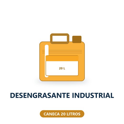 DESENGRASANTE INDUSTRIAL - CANECA 20 LITROS