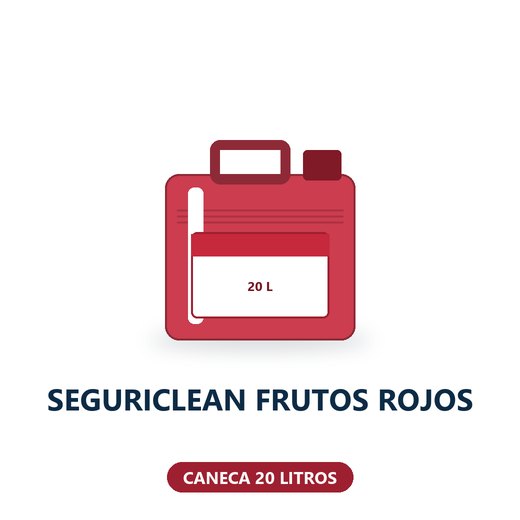 SEGURICLEAN FRUTOS ROJOS - CANECA 20 LITROS