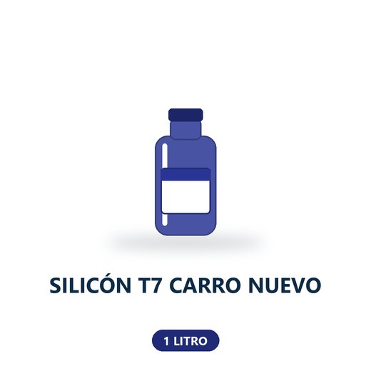 SILICÓN T7 CARRO NUEVO - 1 LITRO