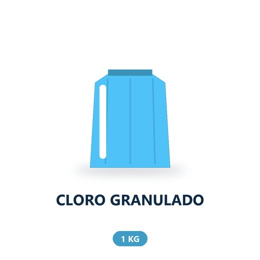 CLORO GRANULADO - 1 KG