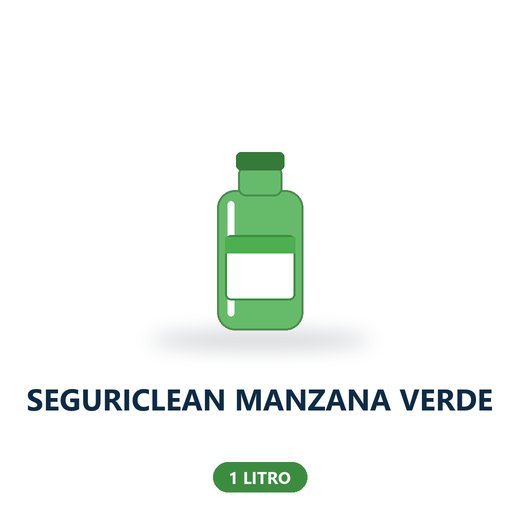 SEGURICLEAN MANZANA VERDE - 1 LITRO