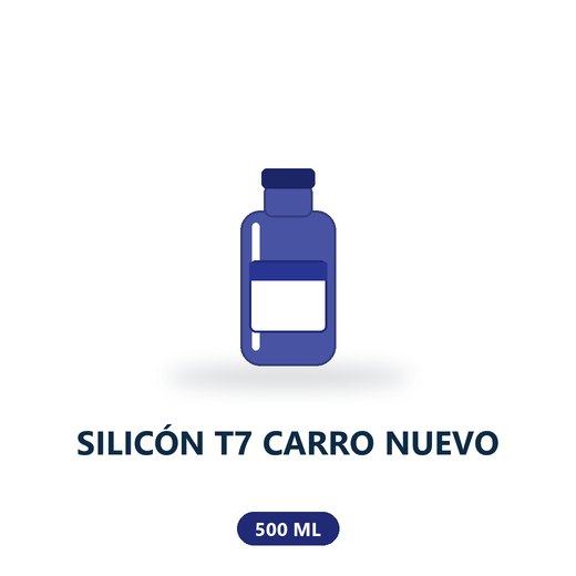 SILICÓN T7 CARRO NUEVO - 500 ML
