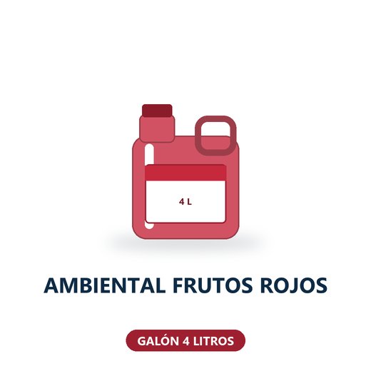 AMBIENTAL FRUTOS ROJOS - GALÓN 4 LITROS