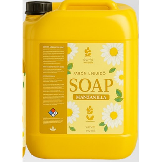 SOAP JABÓN LÍQUIDO MANZANILLA - CANECA 20 LITROS