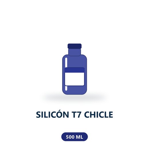SILICÓN T7 CHICLE - 500 ML