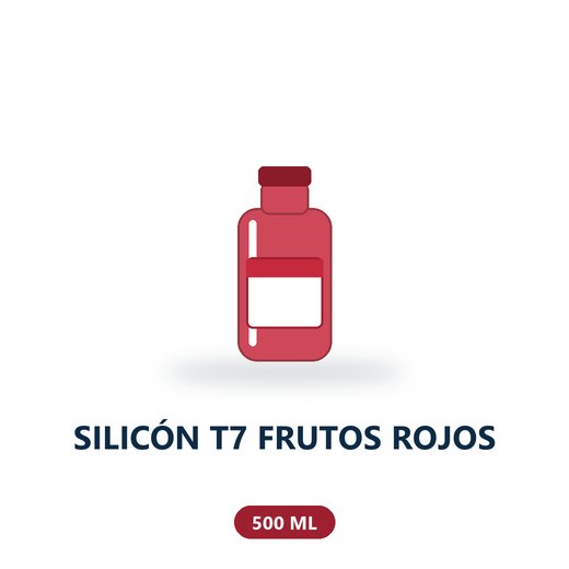 SILICÓN T7 FRUTOS ROJOS - 500 ML
