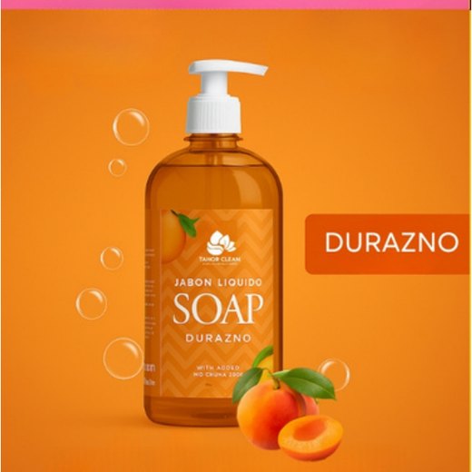 SOAP JABÓN LÍQUIDO DURAZNO - 1 LITRO