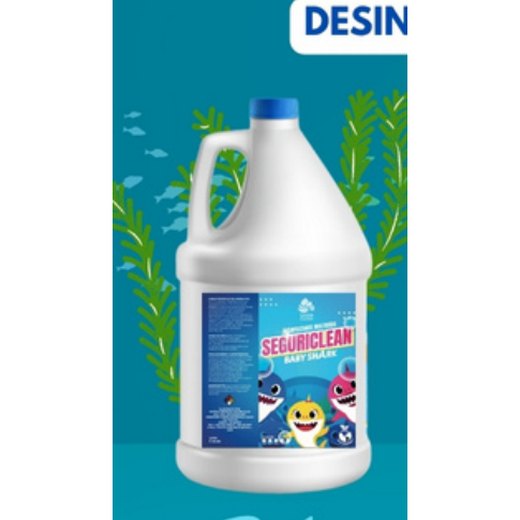 SEGURICLEAN BABY SHARK - GALÓN 4 LITROS