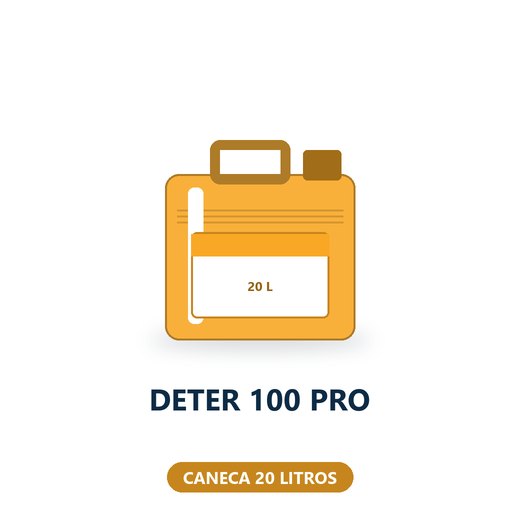 DETER 100 PRO - CANECA 20 LITROS