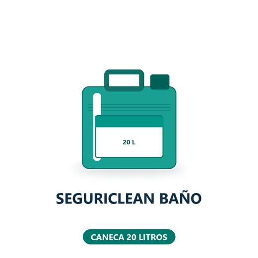 SEGURICLEAN BAÑO - CANECA 20 LITROS