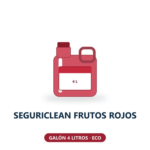 SEGURICLEAN FRUTOS ROJOS ECO - GALÓN 4 LITROS
