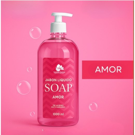 SOAP JABÓN LÍQUIDO AMOR - 1 LITRO